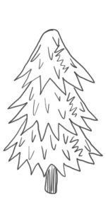 クリスマスツリー 書き方10