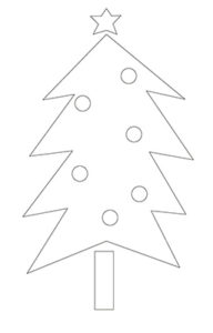 クリスマスツリー 書き方3