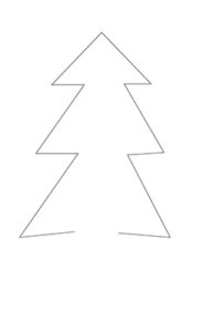 クリスマスツリー 書き方6